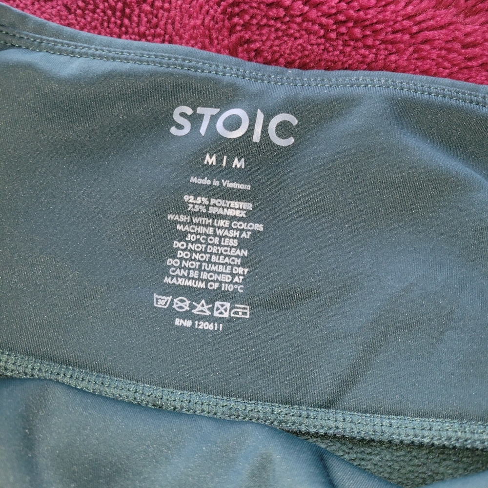 Stoic Green Activewear Top